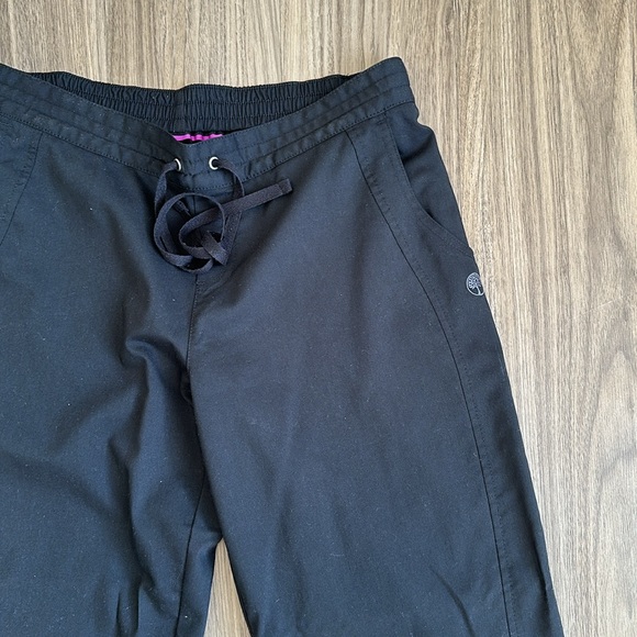 Healing Hands Black Purple Label Scrub Pants - Picture 2 of 2